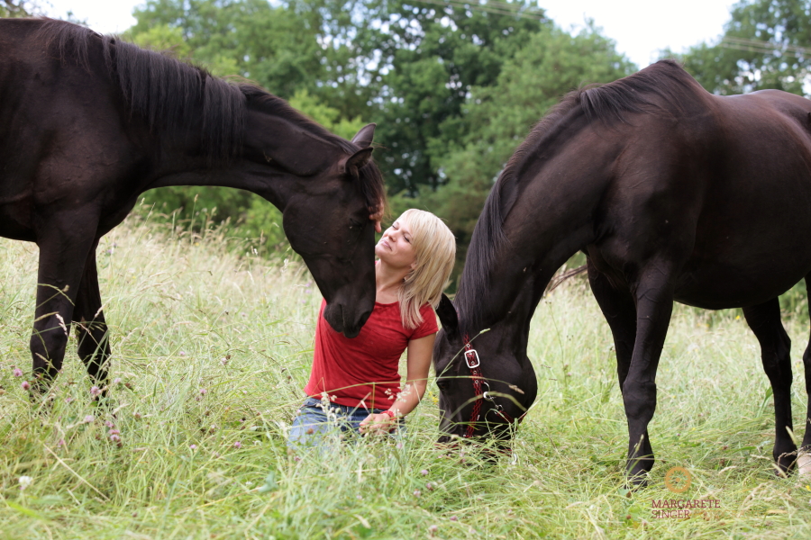 Carolin und die Pferde